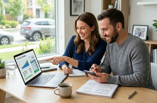 DriveWise advisor meeting with a borrower